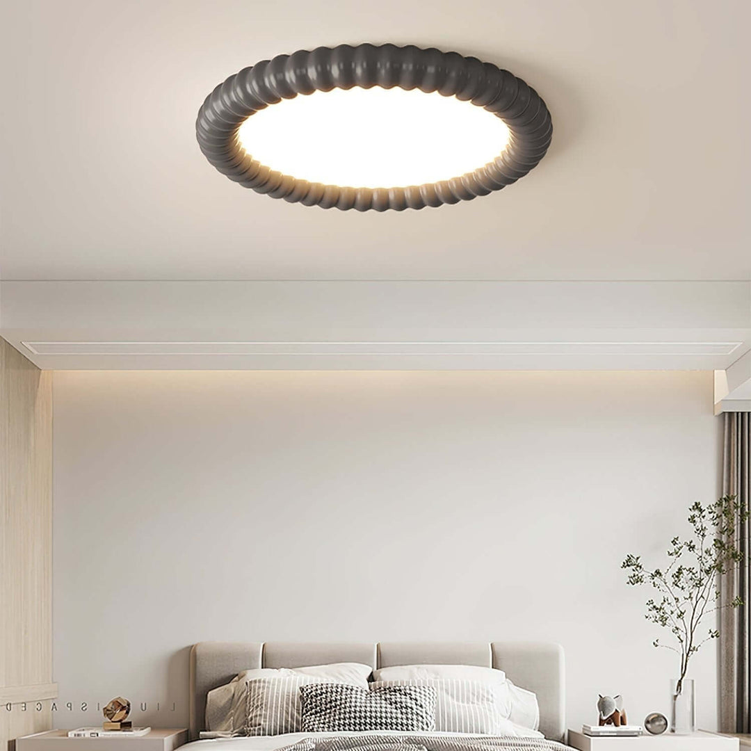 Falista lampa sufitowa Halo