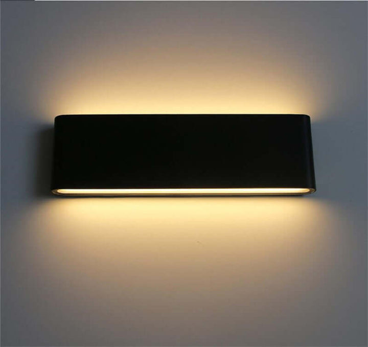 Nowoczesna Zewnętrzna Lampa Ścienna LED - Oświetlenie Góra i Dół