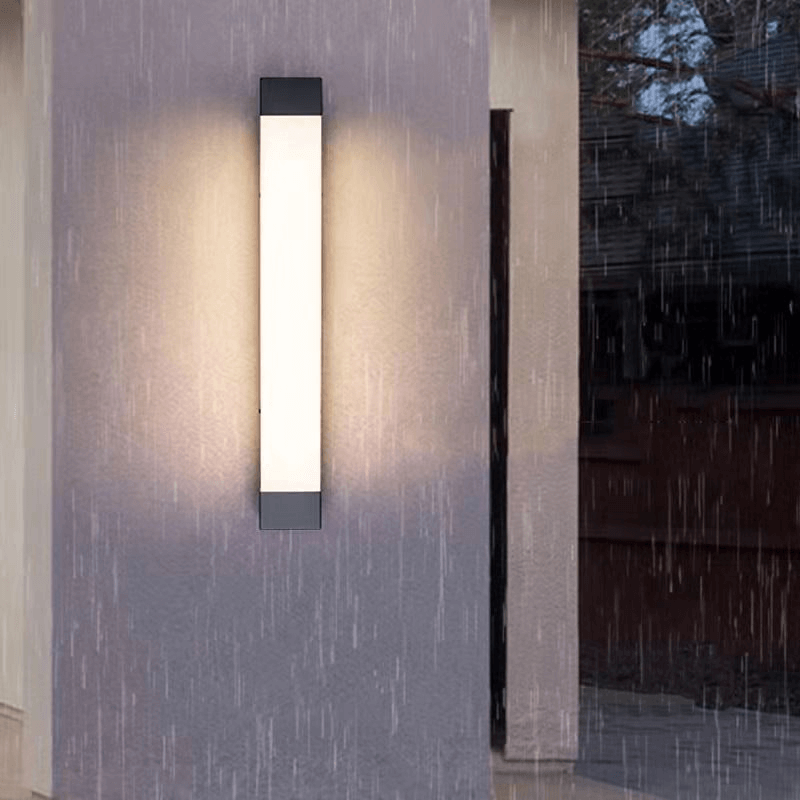 Zewnętrzna Liniowa Lampa Ścienna LED - Nowoczesne Oświetlenie