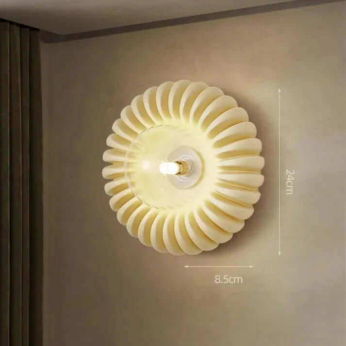 Nowoczesna Kreatywna Lampa Ścienna Z Żywicy Do Sypialni