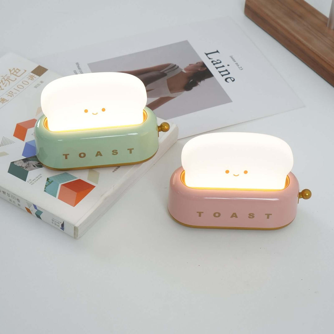 Lampe De Table Toaster Design (Pile Intégrée)