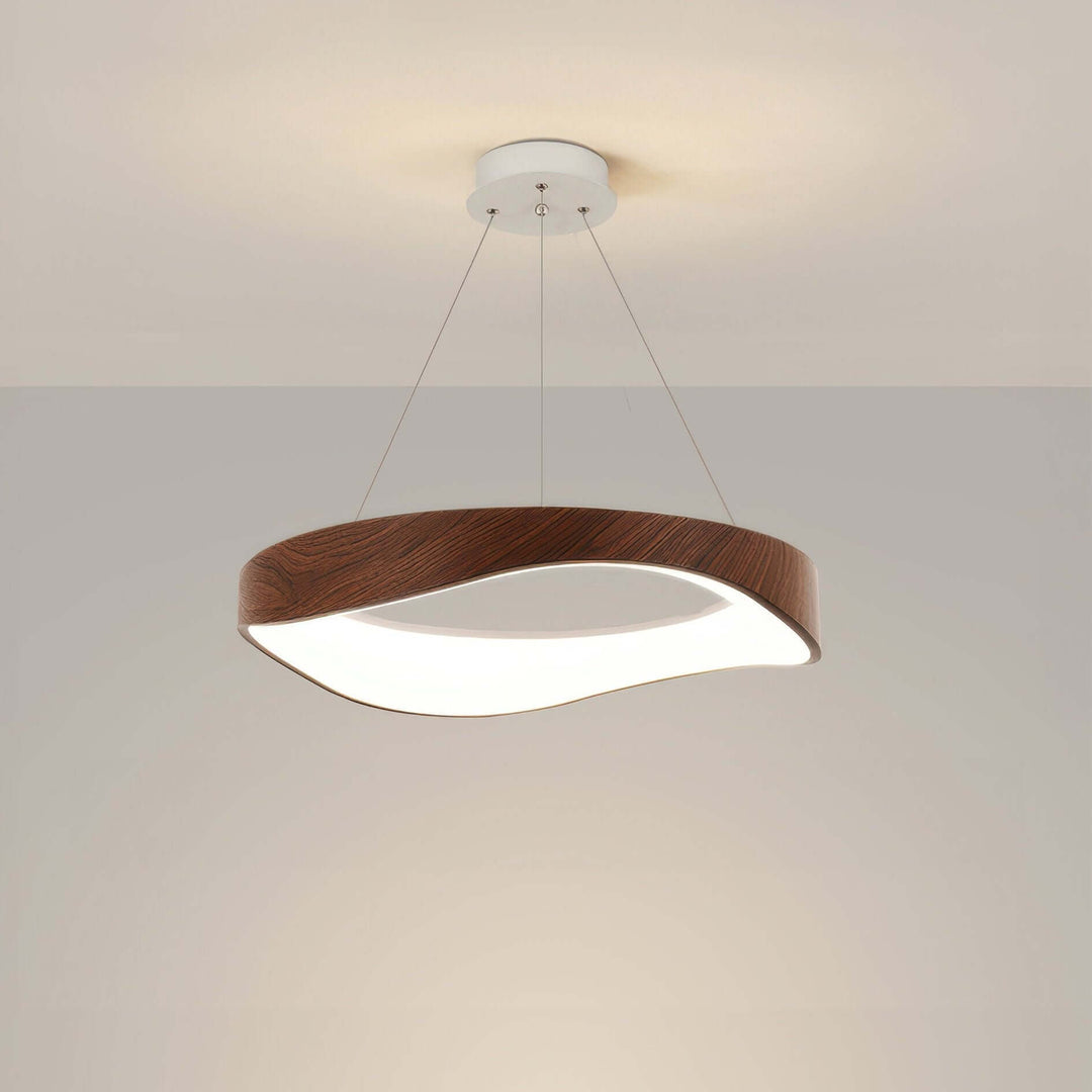 Nowoczesna Okrągła Lampa Wisząca LED Do Wszechstronnego Oświetlenia Wnętrza