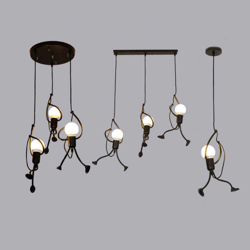 Lampa Wisząca Retro Industrialna Iron Man