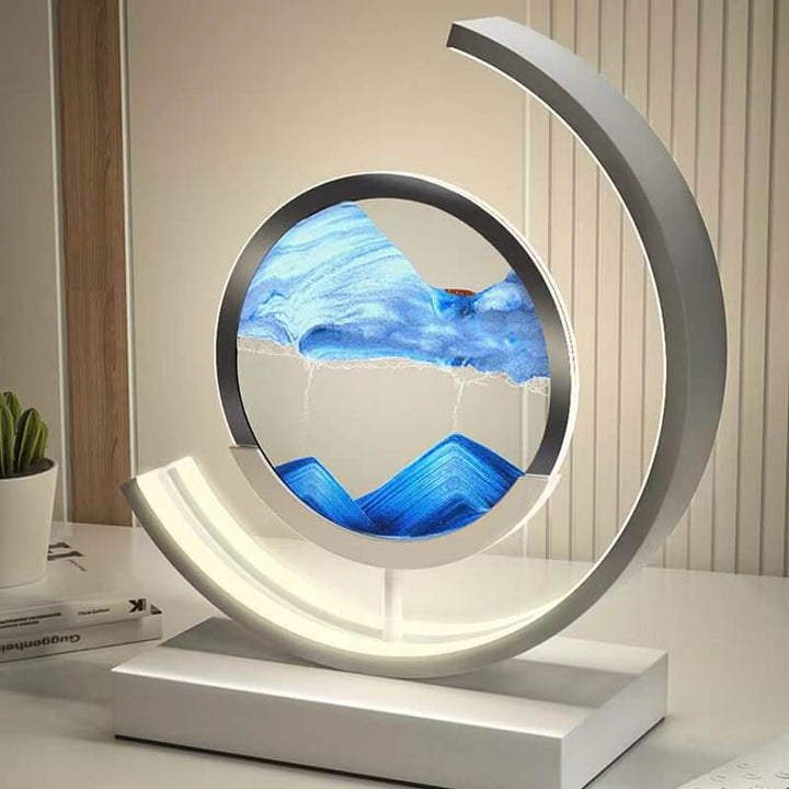 Sandlight™ | Lampa stołowa z efektem piasku