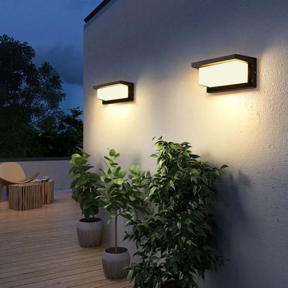 Zewnętrzna Wewnętrzna Lampa Ścienna LED z Czujnikiem Ruchu