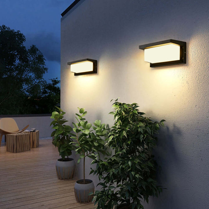 Zewnętrzna Wewnętrzna Lampa Ścienna LED z Czujnikiem Ruchu
