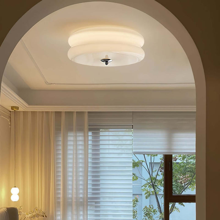 Sufitowa Lampa Vintage w Stylu Art Deco