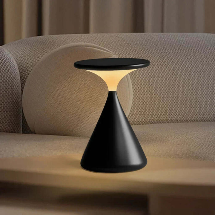 Bezprzewodowa lampa stołowa klepsydra