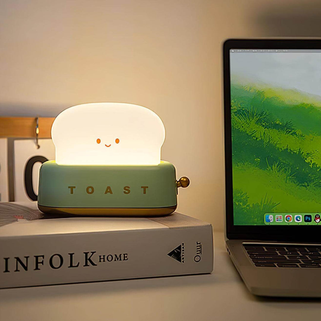 Lampe De Table Toaster Design (Pile Intégrée)