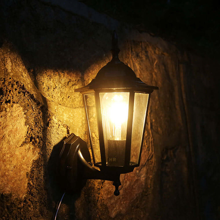 Zewnętrzna Lampa Ścienna Retro - Oświetlenie Vintage