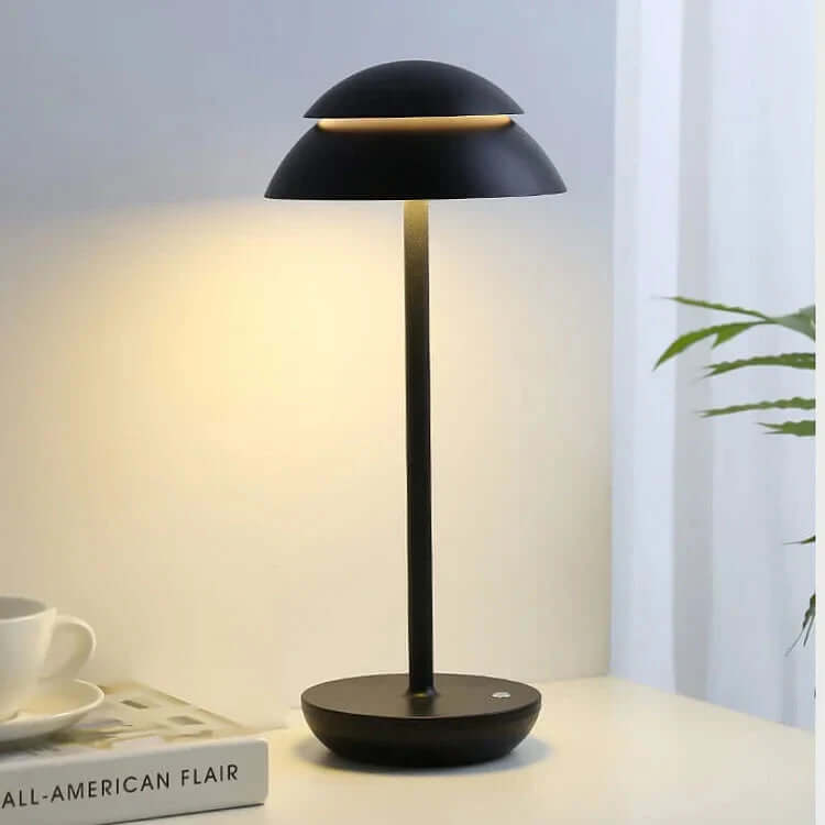 Bezprzewodowa lampa stołowa - minimalistyczne oświetlenie nastrojowe
