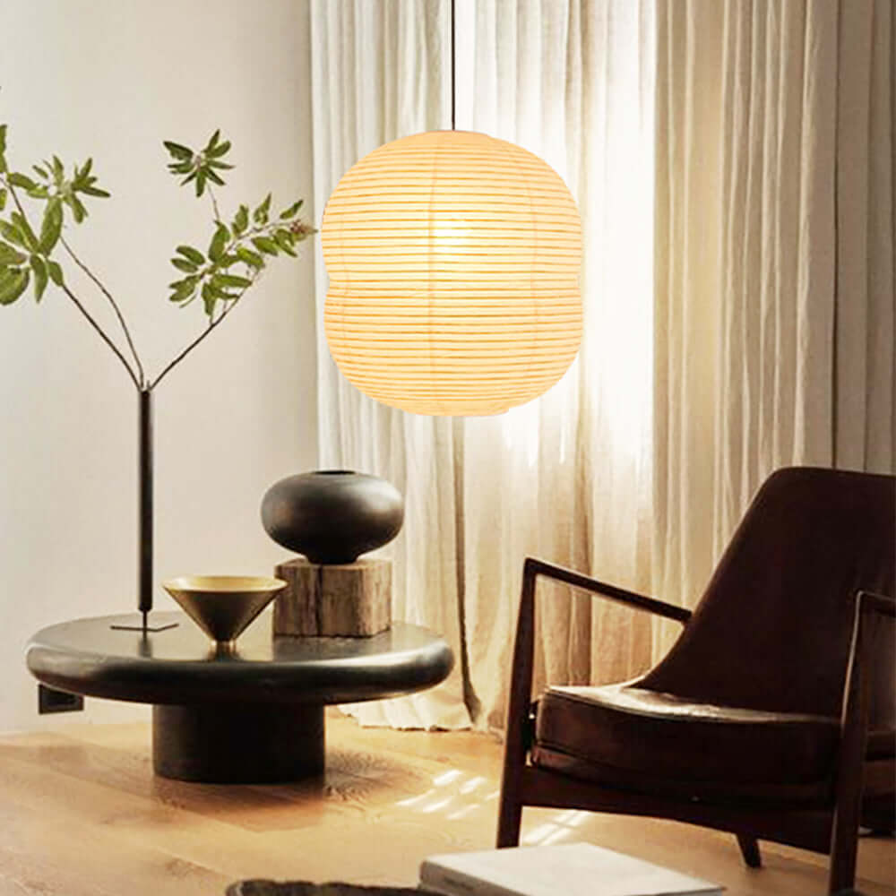 Mini-Lampa Wisząca z Papieru Washi