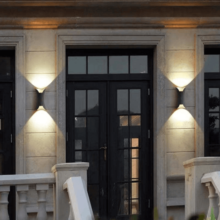 Zewnętrzna Lampa Ścienna LED z Aluminium, Wodoodporna