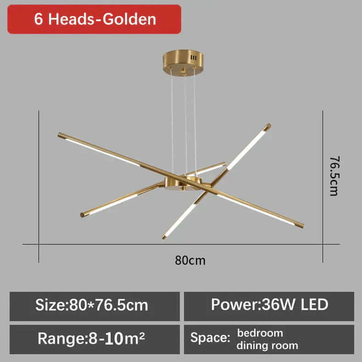 Lampa Wisząca Industrialna Pająk - Oświetlenie Wnętrz