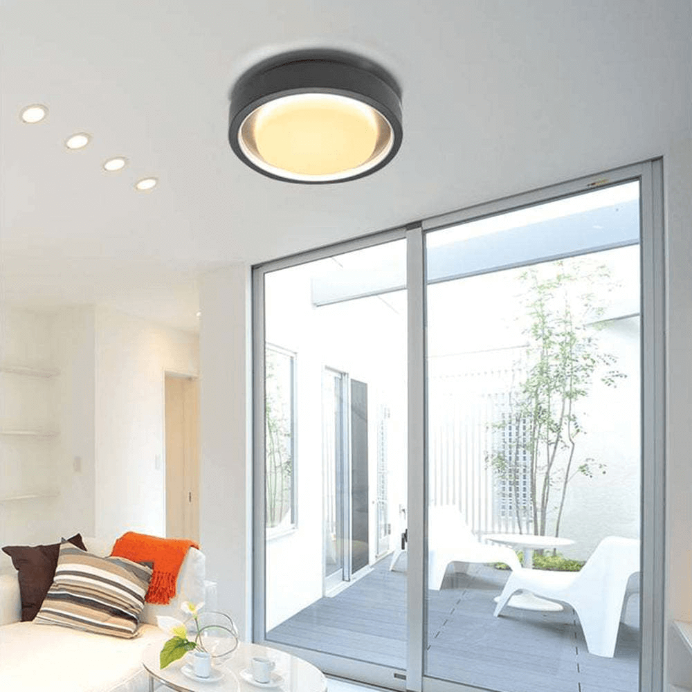 Nowoczesna lampa ścienna/sufitowa LED Zintegrowana