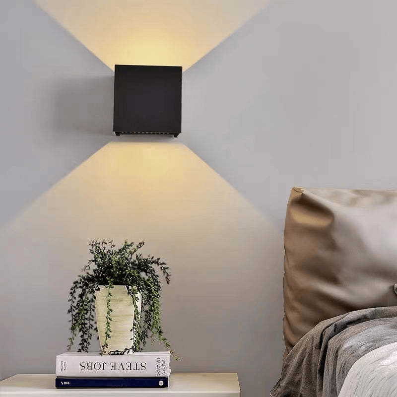 Nowoczesna Lampa Ścienna LED do Wewnątrz i na Zewnątrz