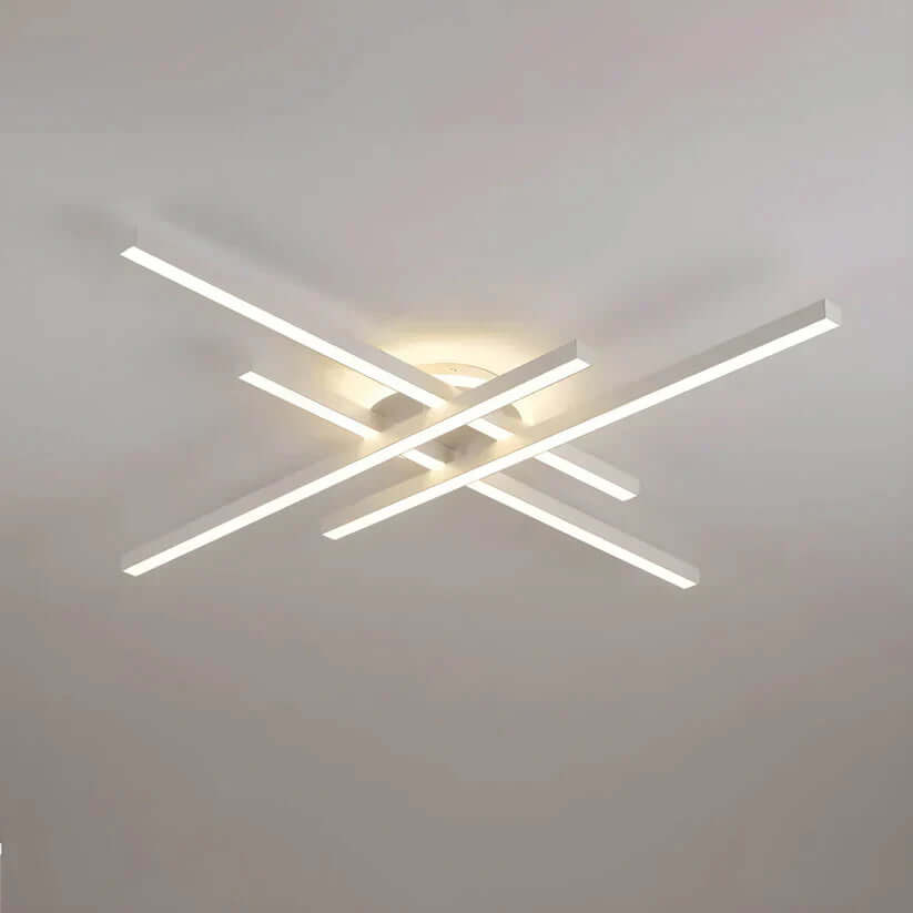 Nowoczesna lampa sufitowa LED, biały, 75cm