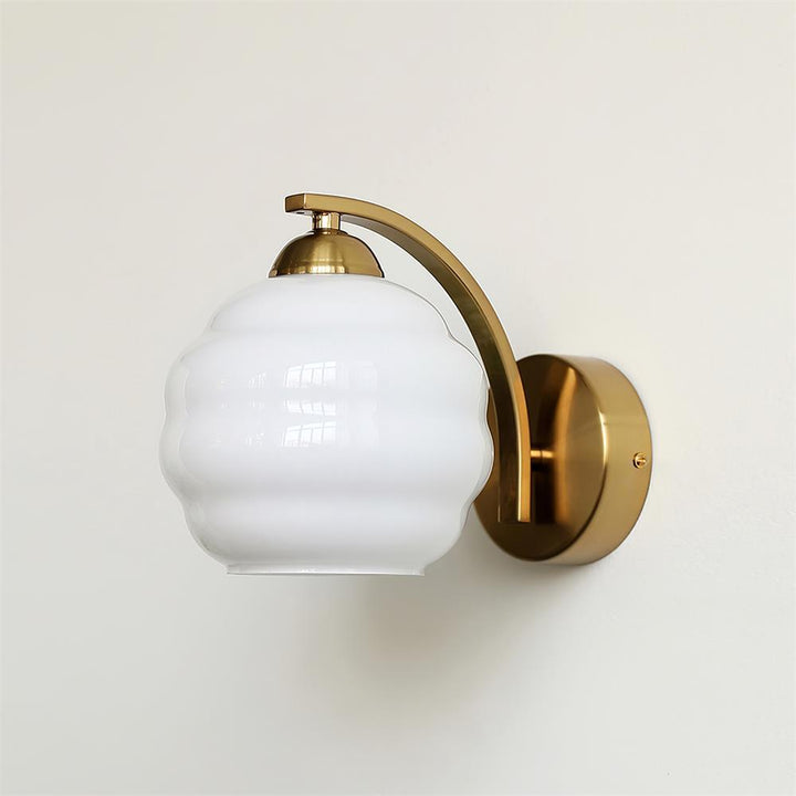 Kinkiet ścienny w stylu retro Art Déco – oświetlenie wewnętrzne