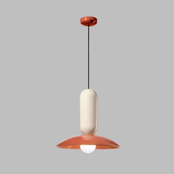 Okrągła lampa wisząca w stylu Macaron