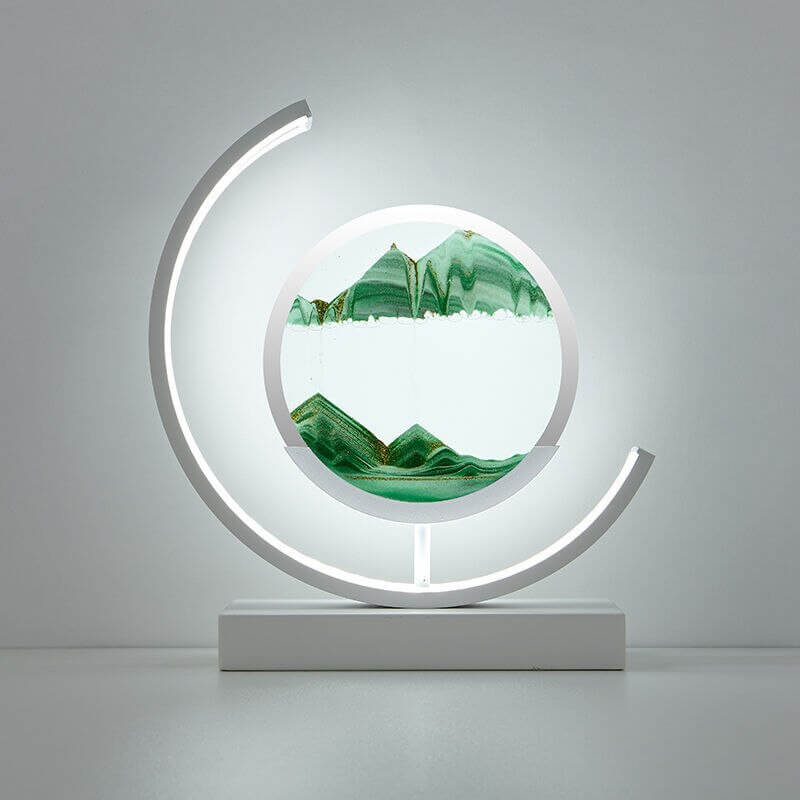 Sandlight™ | Lampa do salonu z piaskiem kinetycznym