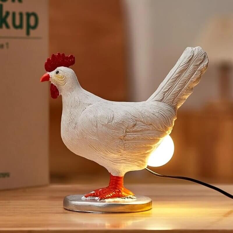 Lampa Kurczak – Zabawna Lampa Stołowa w Kształcie Kurczaka