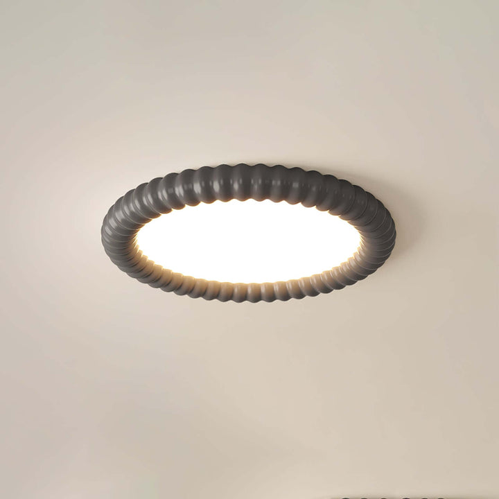 Falista Lampa Sufitowa LED - Designerskie Oświetlenie Wnętrz