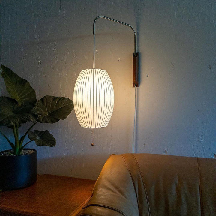 Designerska lampa ścienna Nelson do wnętrz