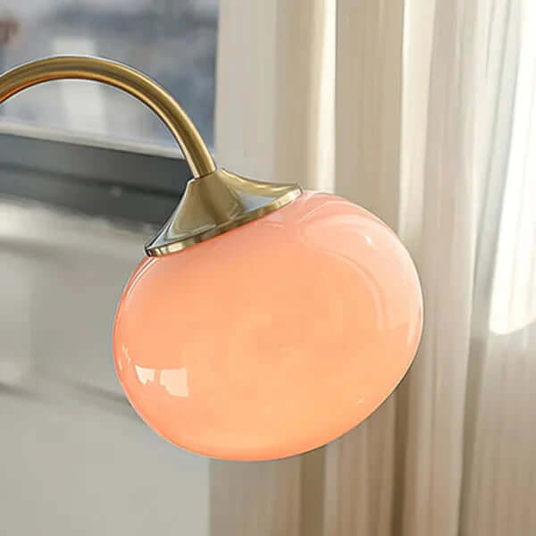 Lampa Stołowa z Metalu i Szkła Marshmallow