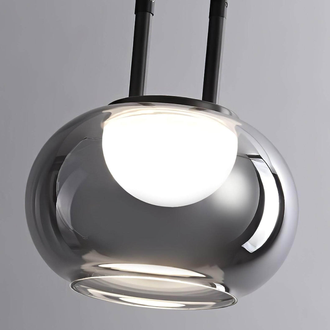 Lampa wisząca Halo - światło o barwie ciepłej