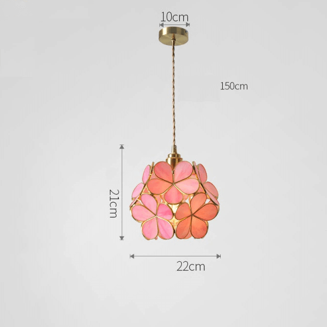 Wisząca Lampa Kwiaty - Styl Minimalistyczny