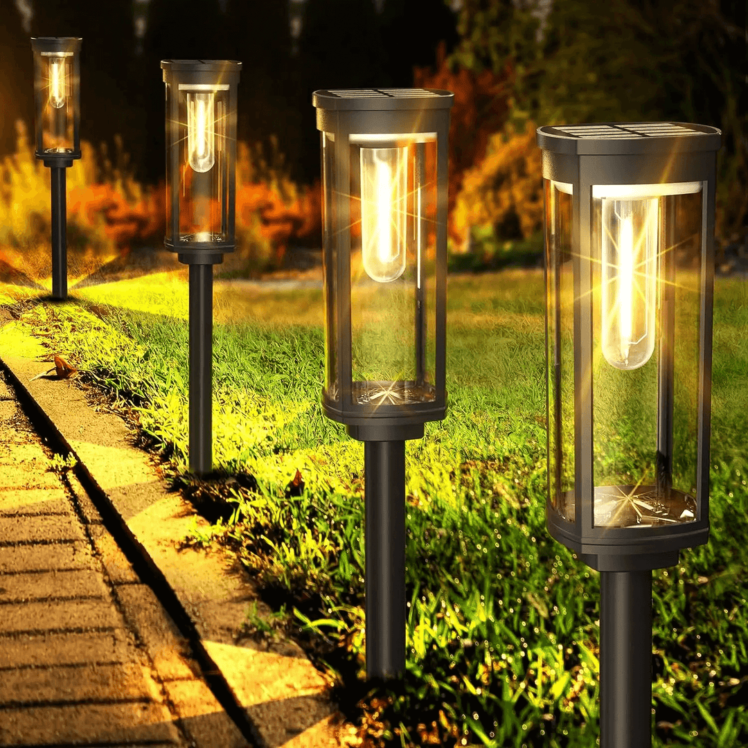 Zewnętrzne Lampy Solarne LED - Trwałe Oświetlenie Ogrodowe