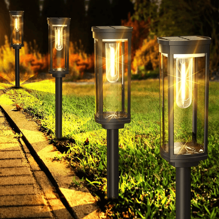 Zewnętrzne Lampy Solarne LED - Trwałe Oświetlenie Ogrodowe