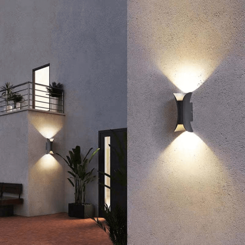 Zewnętrzna Lampa Ścienna LED z Aluminium, Wodoodporna