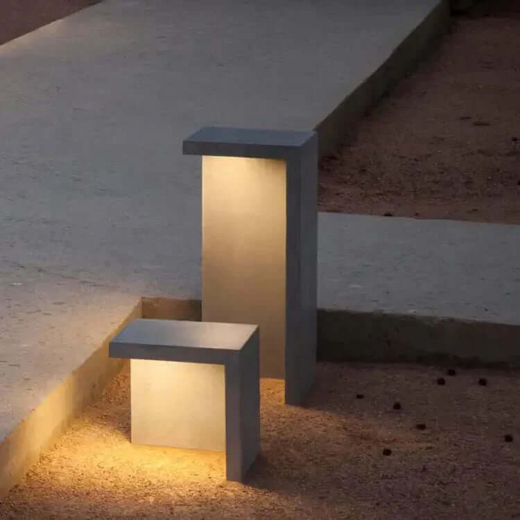 Zewnętrzna Lampa Solarna o Minimalistycznym Designie
