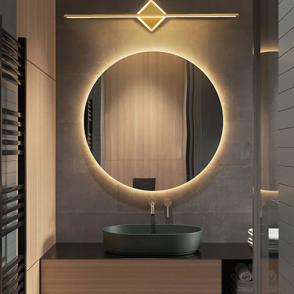 Nowoczesna okrągła/kwadratowa lampa ścienna LED