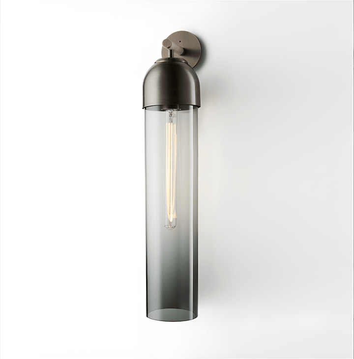 Szklana lampa ścienna Art Deco jako element dekoracyjny