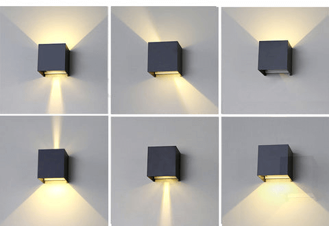 Nowoczesna Lampa Ścienna LED do Wewnątrz i na Zewnątrz