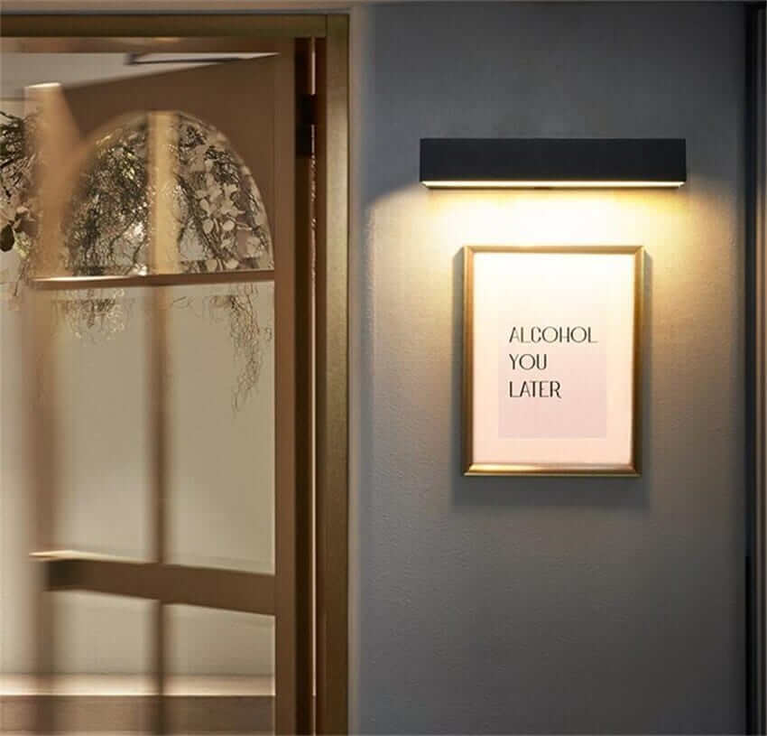 Nowoczesna Lampa Ścienna LED Zewnętrzna