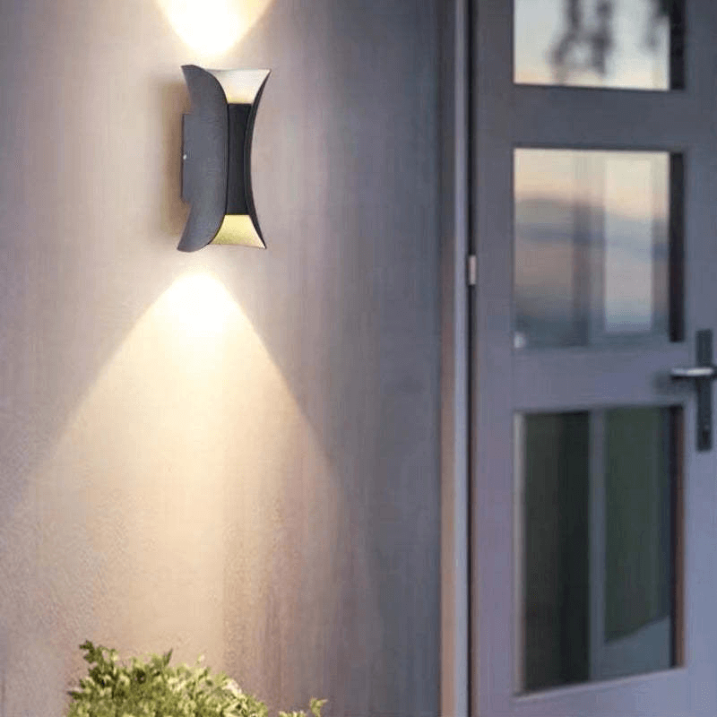 Zewnętrzna Lampa Ścienna LED z Aluminium, Wodoodporna