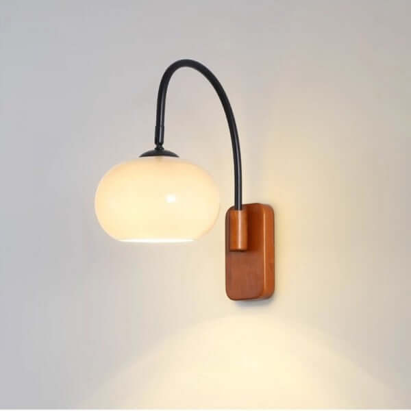 Lampa ścienna Kaki Bauhaus, ruchomy klosz