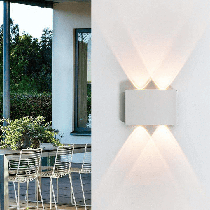Zewnętrzna Kinkiet LED – Prostokątny Design