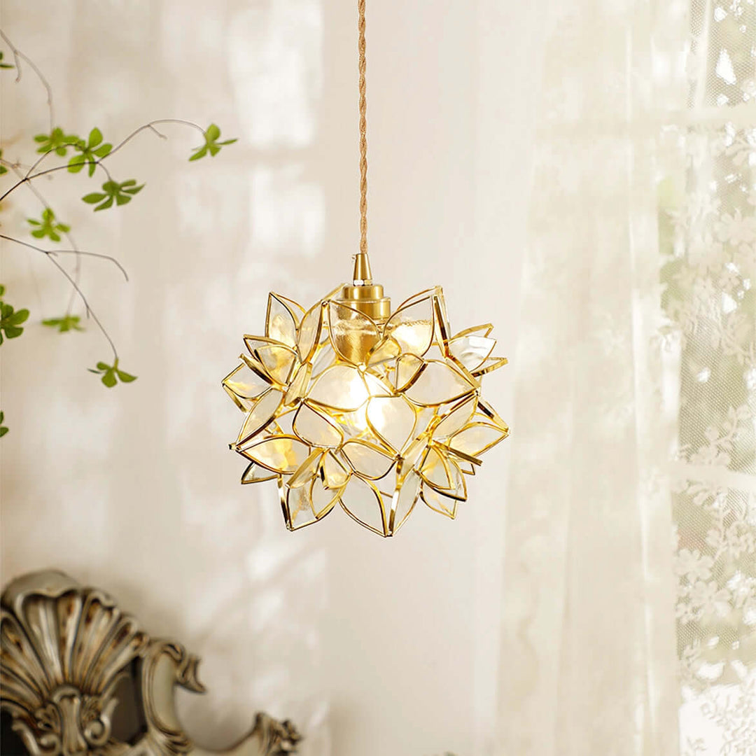 Wisząca Lampa Kapiz