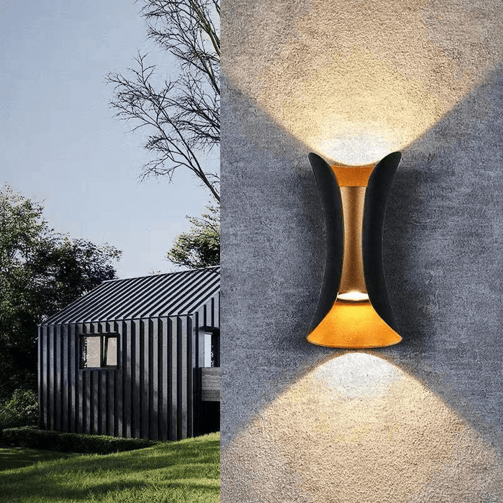 Zewnętrzna Lampa Ścienna LED z Aluminium, Wodoodporna