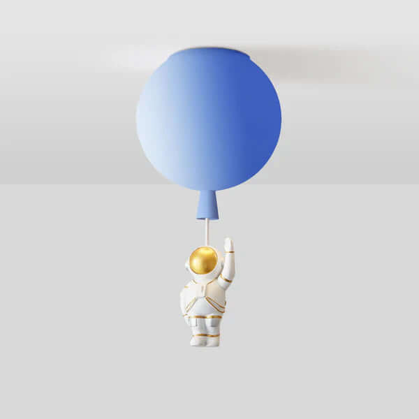 Nowoczesna lampa sufitowa LED Księżyc/Astronauci