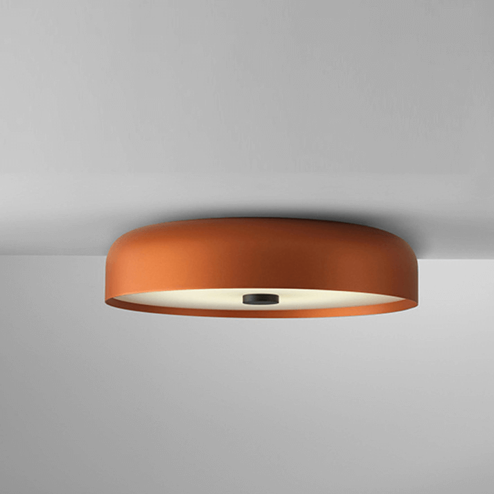 Minimalistyczna Retropłaska Lampa Sufitowa LED do Wnętrz