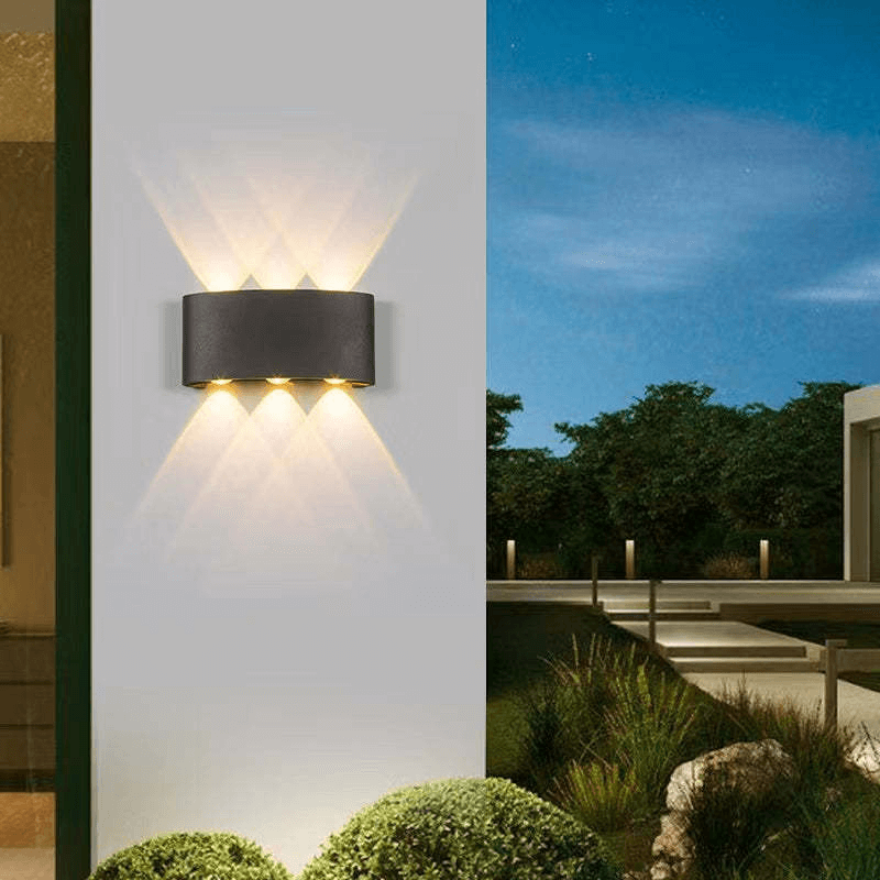 Zewnętrzna Kinkiet LED – Prostokątny Design
