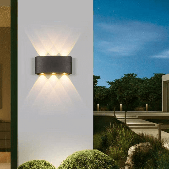 Zewnętrzna Kinkiet LED – Prostokątny Design