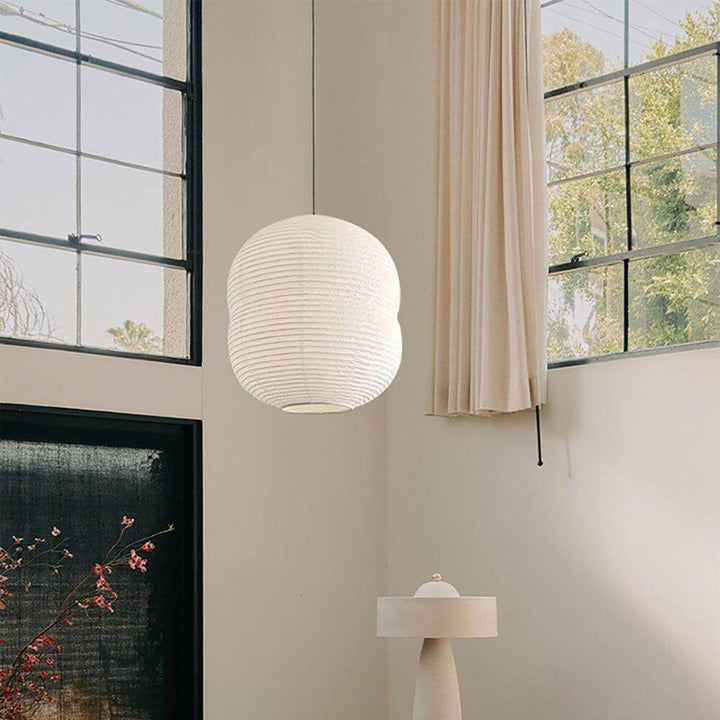 Mini-Lampa Wisząca z Papieru Washi