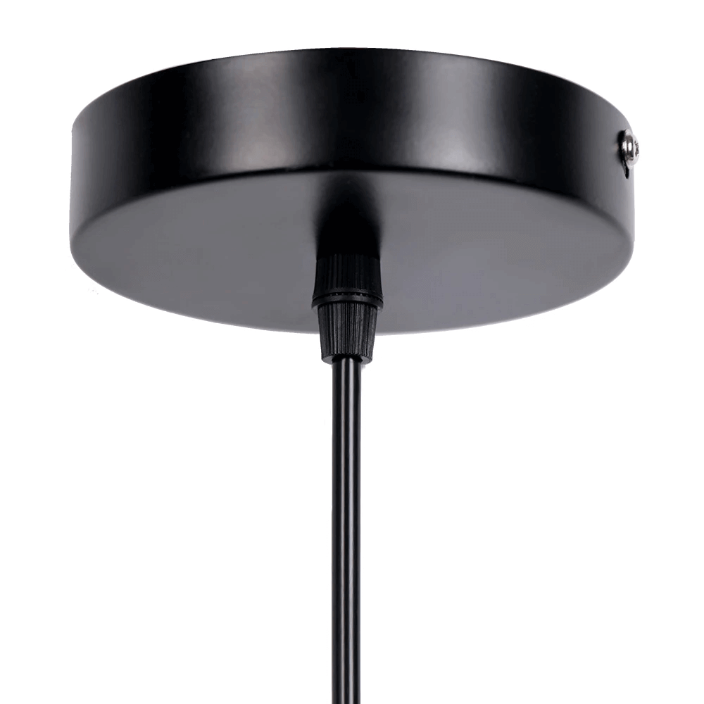 Mosiężna stożkowa lampa wisząca