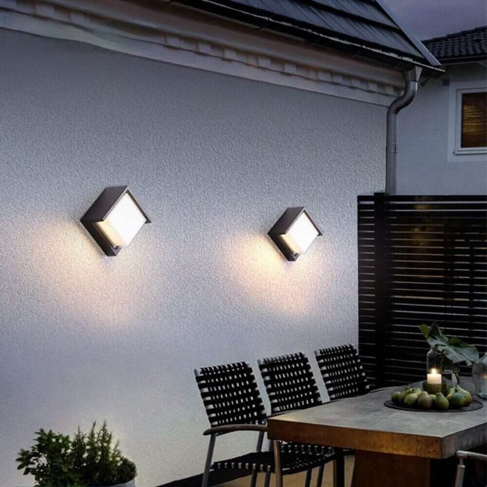 Zewnętrzna Lampa Ścienna LED - Nowoczesne Oświetlenie